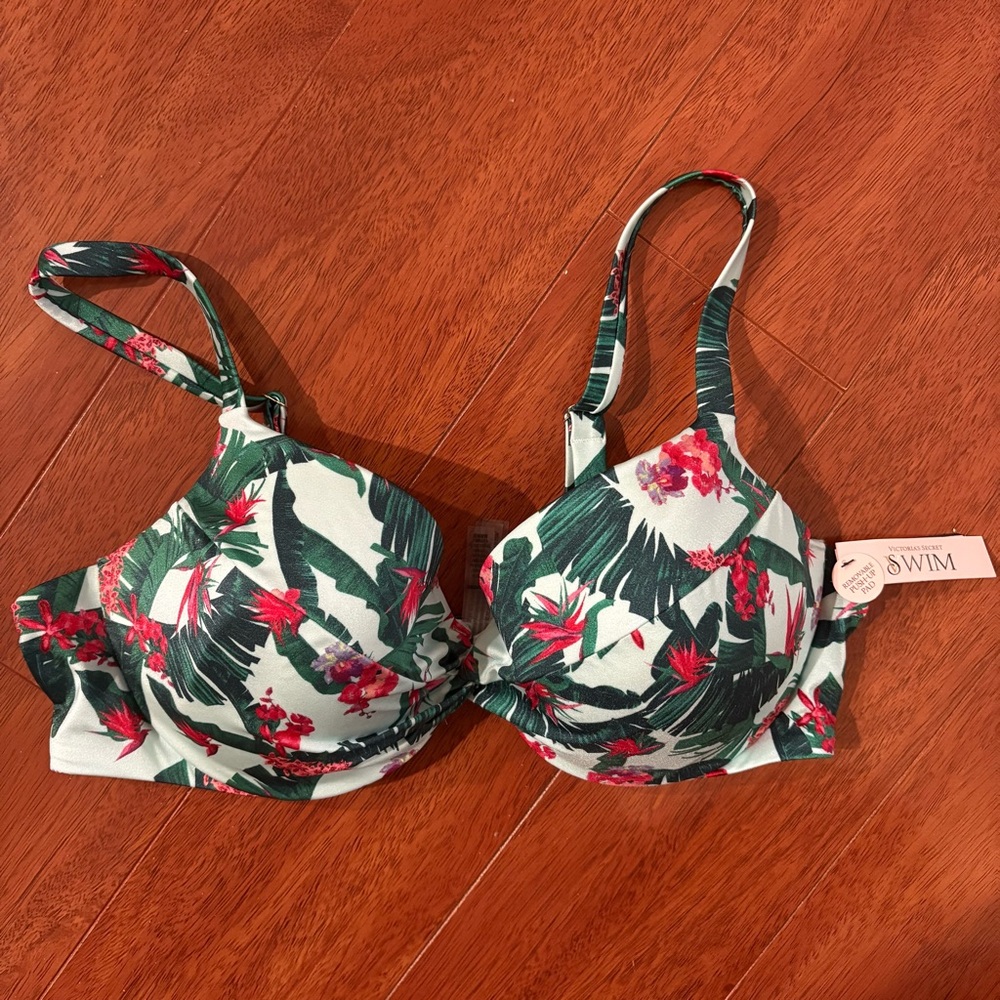 Victoria's Secret Floral Push-up Bikini Top